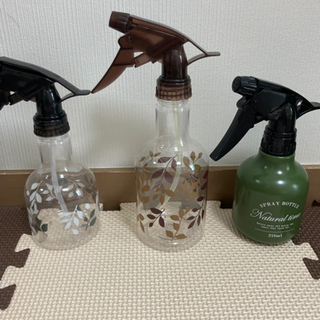 【9/10まで】未使用　霧吹き　3点