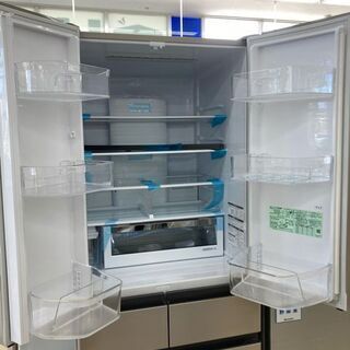 6ドア冷蔵庫 HITACHI R-H48N 475L 2020年製