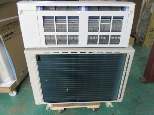 K02463　富士通　中古エアコン　主に10畳用　冷2.8kw／暖3.6kw