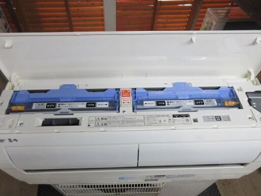 K02466　三菱　中古エアコン　主に6畳用　冷2.2kw／暖2.5kw