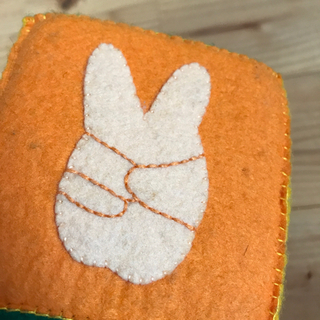 手作りおもちゃ　じゃんけんサイコロの画像