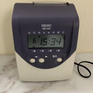 SEIKO セイコー　タイムレコーダー QR-340