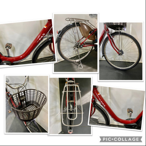 関東全域送料無料 保証付き 電動自転車 ヤマハ パス 26インチ 8.1ah 新基準 激安