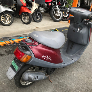 ヤマハ ジョグ ポチェ JOG POCHE 50cc 可愛い 赤の画像