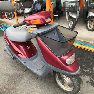 ヤマハ ジョグ ポチェ JOG POCHE 50cc 可愛い 赤の画像