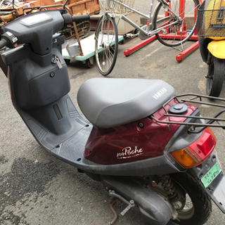 ヤマハ ジョグ ポチェ JOG POCHE 50cc 可愛い 赤の画像