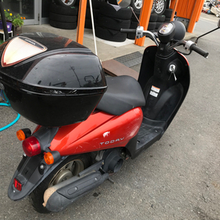 HONDA TODAY ホンダ トゥデイ50cc ツーリング オレンジ🧡の画像