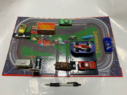 カーズ、トミカ、サーキット、セット