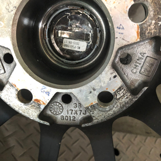 C ABホイールタイヤガリ傷無し！