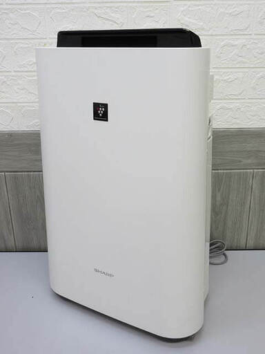 ss2748　シャープ　加湿空気清浄機　KC-E50-W　～23畳　ホワイト　SHARP　高濃度プラズマクラスター7000　白　キャスター付き　気化式　乾燥対策　感染予防　除菌　消臭