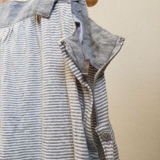 マタニティワンピース　授乳服の画像