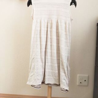 マタニティチュニック　授乳服の画像
