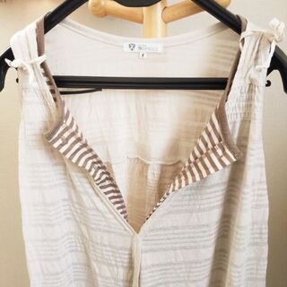 マタニティチュニック　授乳服の画像