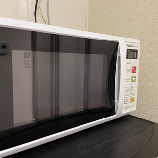 【アルコール清掃済】パナソニック 単機能レンジ 22L ホワイト NE-EH228-Wの画像