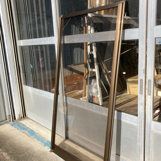 LIXIL社　内付サッシ4枚建引違いテラス窓　単板硝子　在庫品