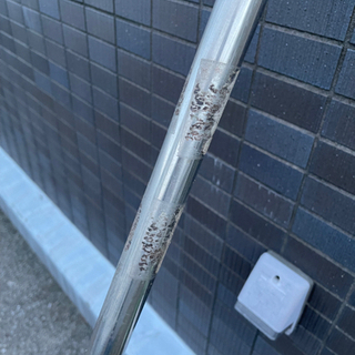 物干し竿　竿竹　の画像
