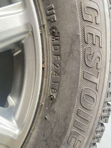 今月限定価格！ブリヂストン　VRX 155/65r13 スタッドレス&アルミホイールセット　