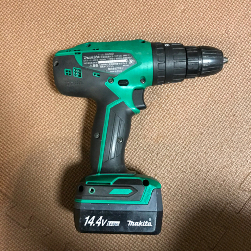 マキタ ドライバドリル　14.4vバッテリー付き　M850D