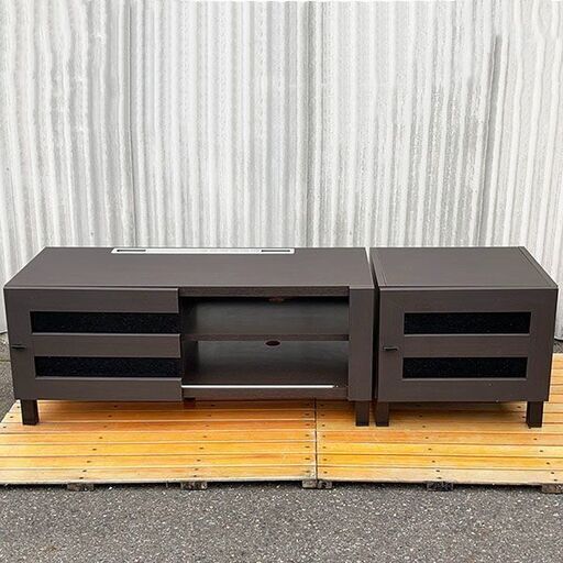 幅 約107cm テレビ台 テレビボード プラス サイドボード