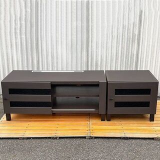 幅 約107cm テレビ台 テレビボード プラス サイドボード