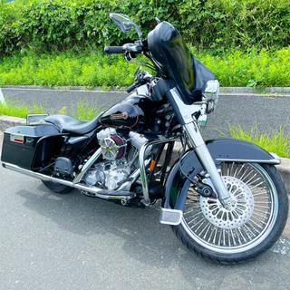 ローンOK‼️1999年型ハーレー　Bluetooth エレクトラグライド　エアサス　車検付きの画像
