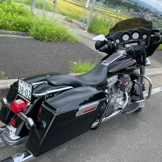 ローンOK‼️1999年型ハーレー　Bluetooth エレクトラグライド　エアサス　車検付きの画像