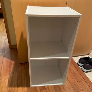 【あげます】カラーボックス (ホワイト)