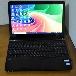 i7/NEC ノートパソコン/SSD/メモリ8G/極上美品の画像