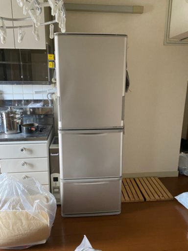 SHARP 350L 両開き 冷蔵庫