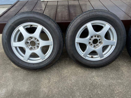 195/65R15 バリ山　ネクストリー　マルチピッチ　アルミホイール　4本セット