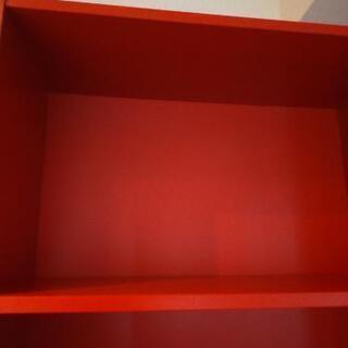 【受け渡しの方が決まりました。】IKEAの本棚 FINBBYを2つセットで3000円でお譲り致しますの画像