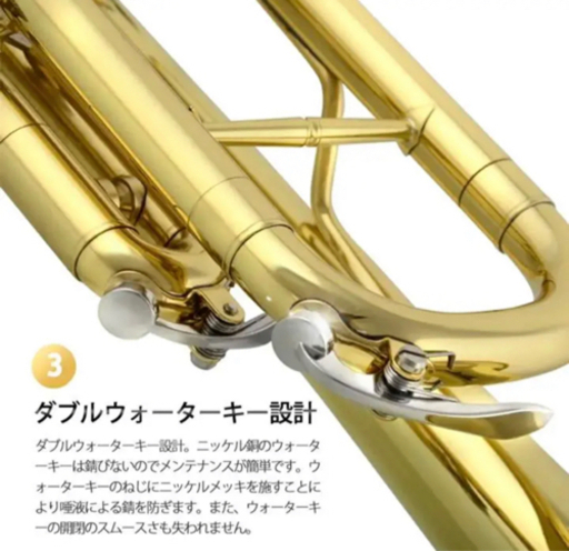 アルトサックス11点セット E Saxophone ゴールドラッカー ケース付き