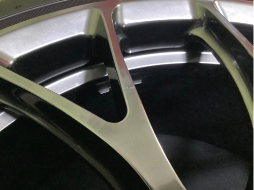 【お買い上げありがとうございました( ◠‿◠ )】中古タイヤ、ホイール２本　☆レイズ　ヴォルクレーシングG16 19インチ　8.5J