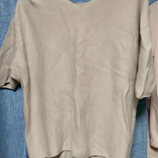 【UNIQLO等…カジュアルコーデ向き】冬物ニット・ブラウス・5部丈ニットの3点セットの画像