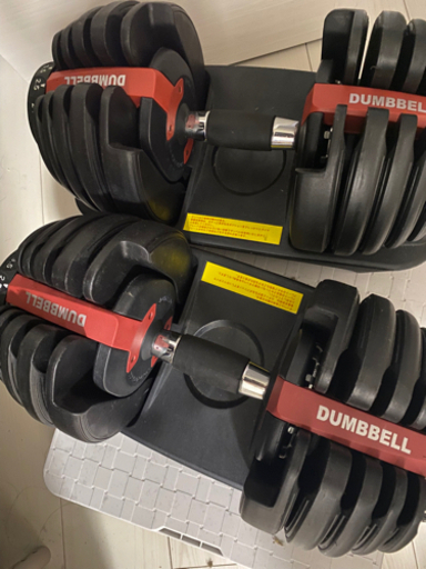 【9/29〆】可変式ダンベル2個セット24kg15段階