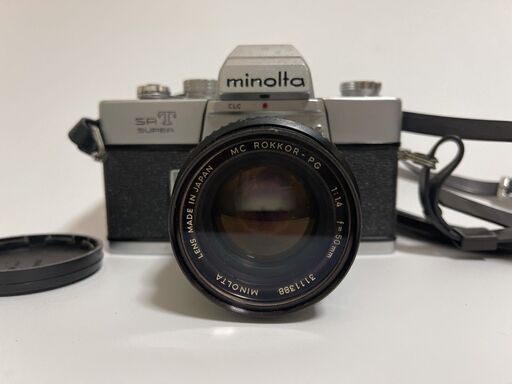 minolta SRT SUPER カメラ　ミノルタ　ヴィンテージ　昭和レトロ