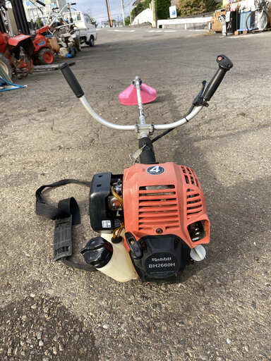 現物確認歓迎、初期不良対応OK 整備済 ナイロンブレード仕様 ラビット Rabbit　4サイクル 25.4cc 低振動 草刈機 BH2660H