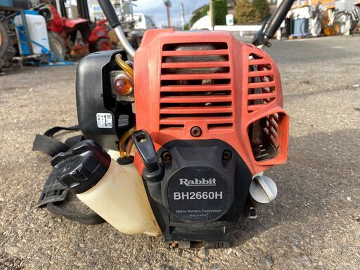 現物確認歓迎、初期不良対応OK 整備済 ナイロンブレード仕様 ラビット Rabbit　4サイクル 25.4cc 低振動 草刈機 BH2660H