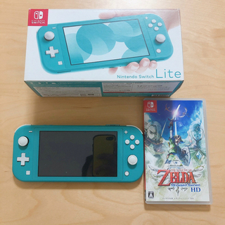 今週のみ値下げ中 switch lite ターコイズとゼルダの伝説スカイウォードソード