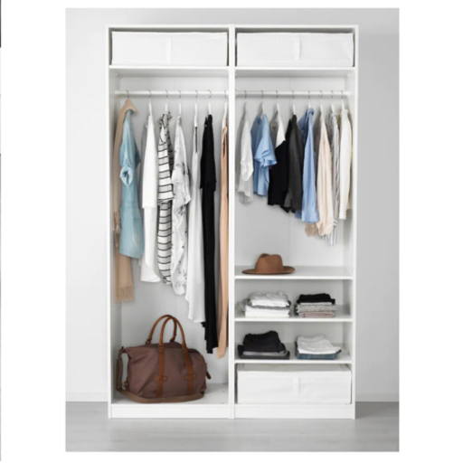 【新品　4個】IKEA SKUBB スクッブ 収納ケース　ホワイト　69x55x19cm