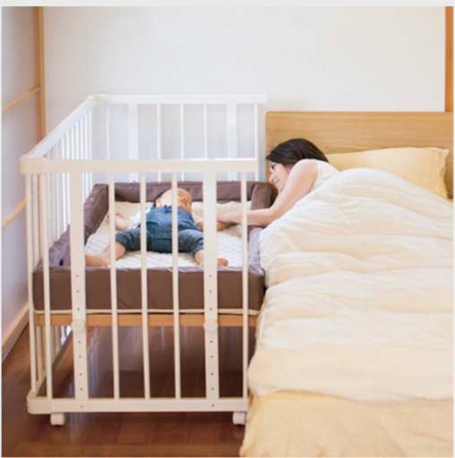 【添い寝ができる】ベビーベッド　ファルスカ