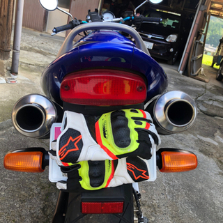 ホーネット２５０！ヤマモトレーシング２本出しマフラー！