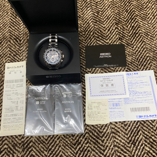 SEIKO  アストロン　使用回数少ない美品です。バイクや私の気になる物と交換OKの画像