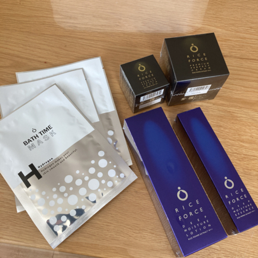 ライスフォース　モイスチュアエッセンス、プレミアムパーフェクトクリームなど