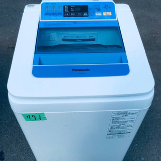 ②‼️7.0kg‼️771番 Panasonic✨全自動電気洗濯機✨NA-