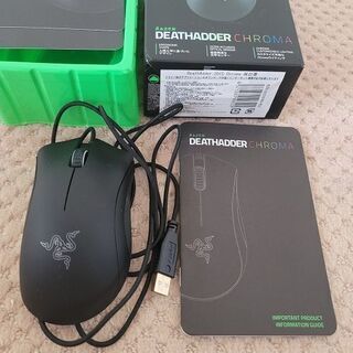 ゲーミングマウス＆コードホルダーの画像