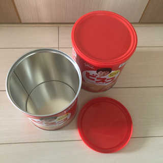 可愛い空き缶　工作材料　収納の画像
