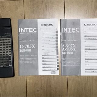 値下げしました!!　オンキョー　アンプ、CDプレイヤー、スピーカーセットの画像