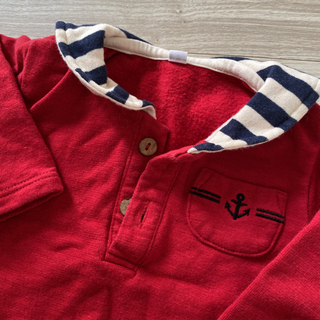 セーラー　60 70 赤　STATUS OF THE NAVYの画像