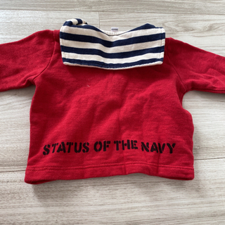 セーラー　60 70 赤　STATUS OF THE NAVYの画像
